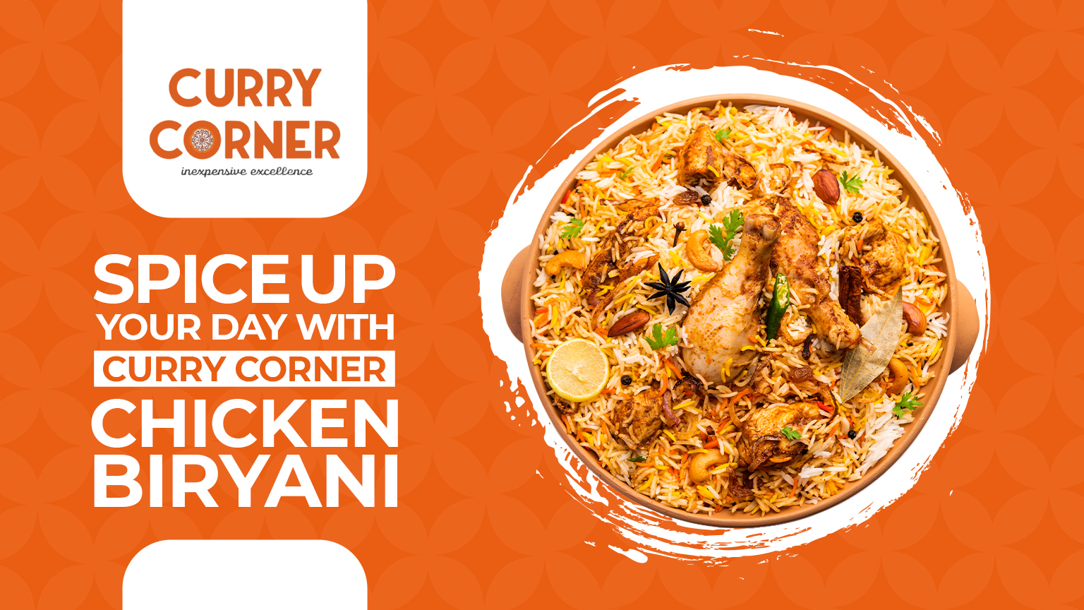 Read more about the article Spice Up Your Day with Curry Corner’s Chicken Biryani